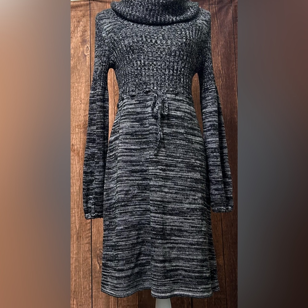 Calvin Klein Gray Sweater Dress - Large, fits close to medium
